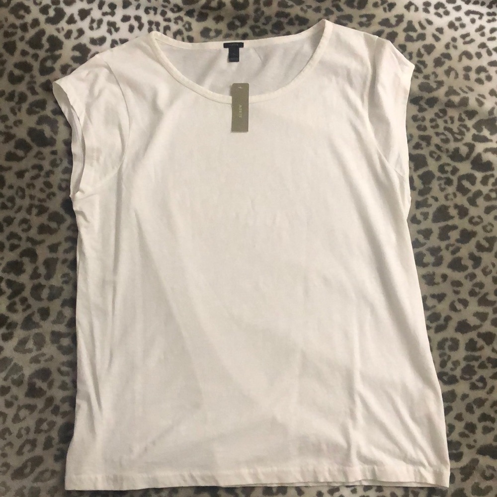 White J Crew T-Shirt